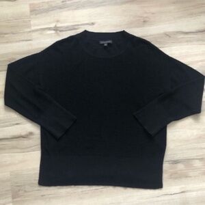 Black Knit Banana Republic Long Sleeve Top